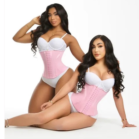 ELEGANT FIGURE 1010 Pretty In Pink Waist Trainer - 2XL fits Large-XL - Picture 2 of 4
